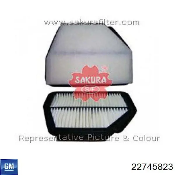Купити 22745823 General Motors Автомобільний фільтр повітря