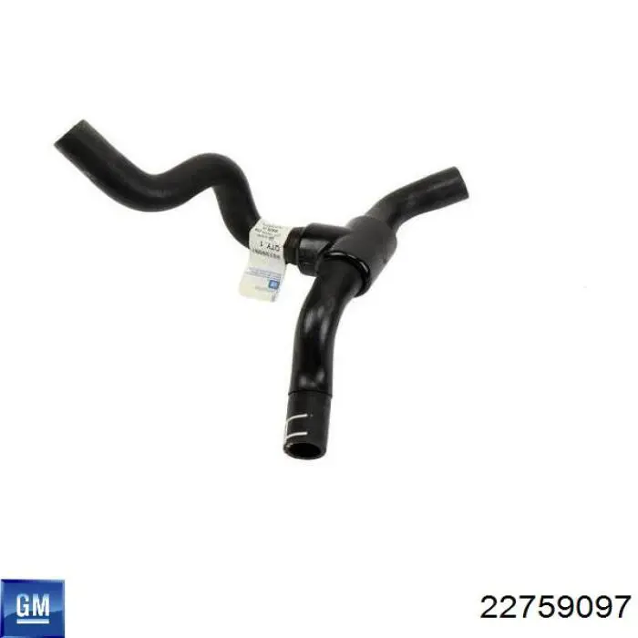 22759097 General Motors Шланг розширювального бачка, верхній
