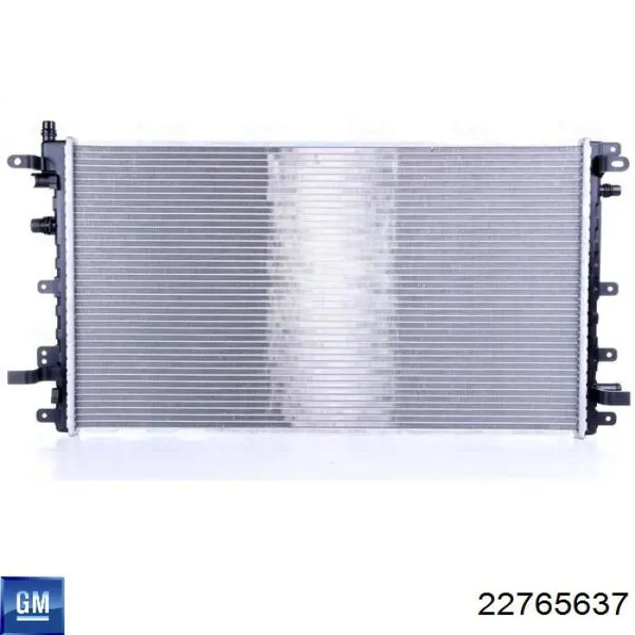 22765637 General Motors Радіатор охолодження двигуна