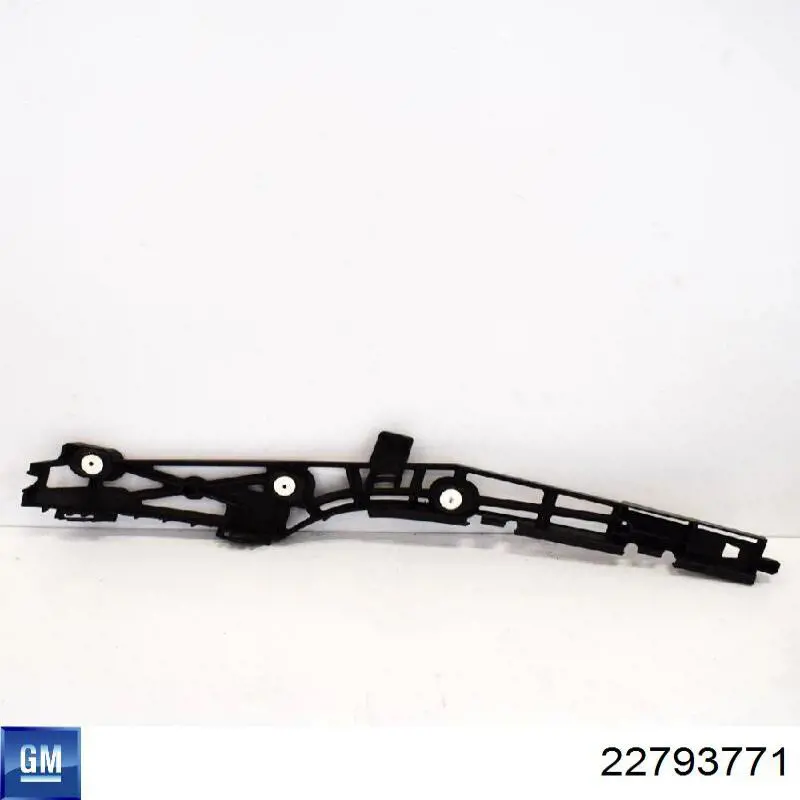 Кронштейн бампера заднього, лівий 22793771 General Motors