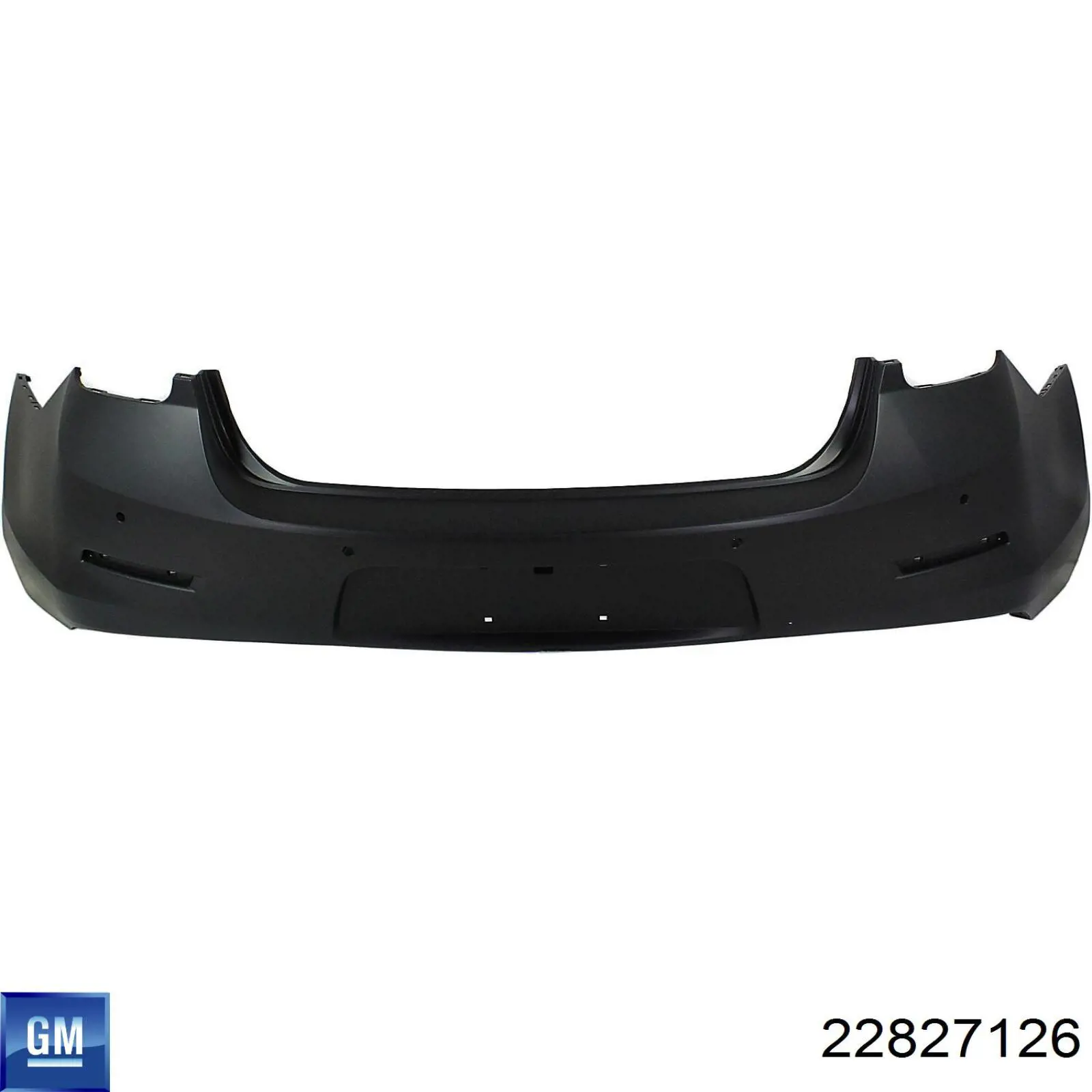 Кожух бампера заднього General Motors 22827126 ціна, від 320.97 USD