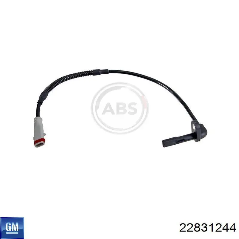 Передній датчик ABS General Motors 22831244