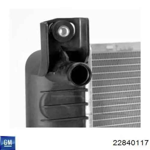 Радіатор основний General Motors 22840117 ціна, від 184.46 USD