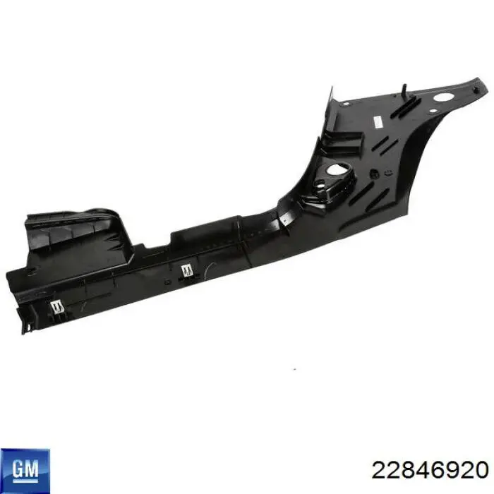 Переднє праве крило General Motors 22846920