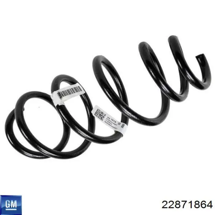 Проставка (гумове кільце) пружини передньої, верхня 22871864 General Motors