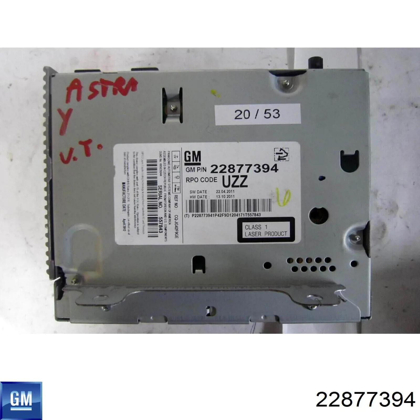  22877394 Opel