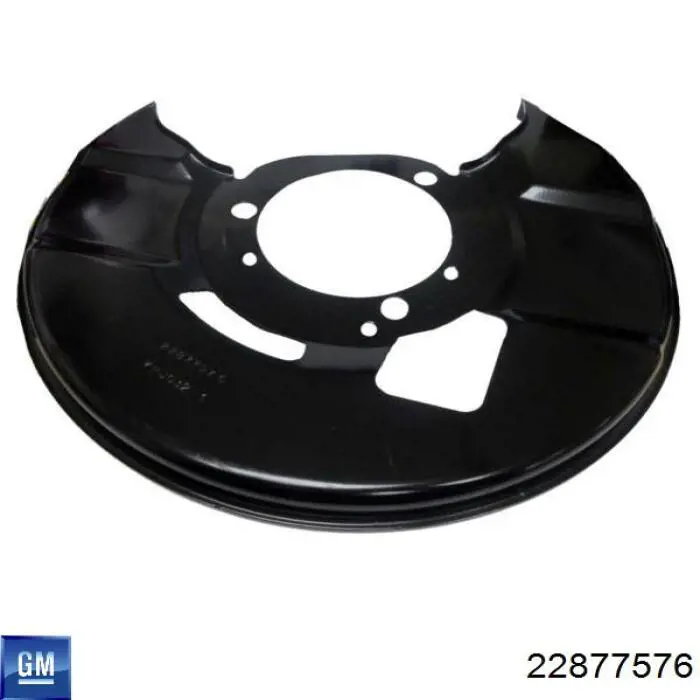 22877576 General Motors Кожух гальмівного диска
