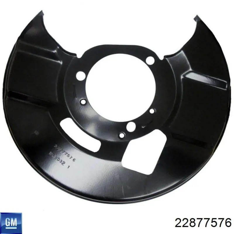 Купити 22877576 General Motors Захист гальмівного диска, переднього, лівого