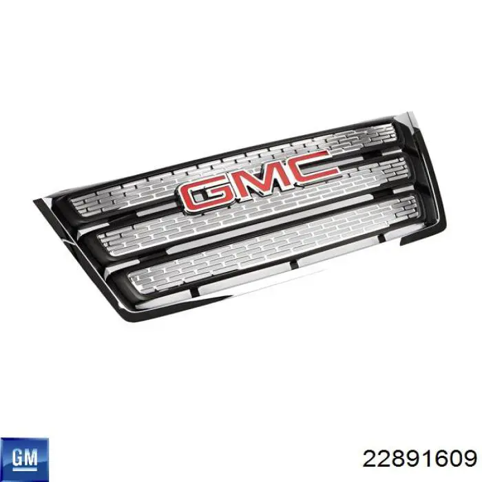 22891609 General Motors Шина бампера заднього