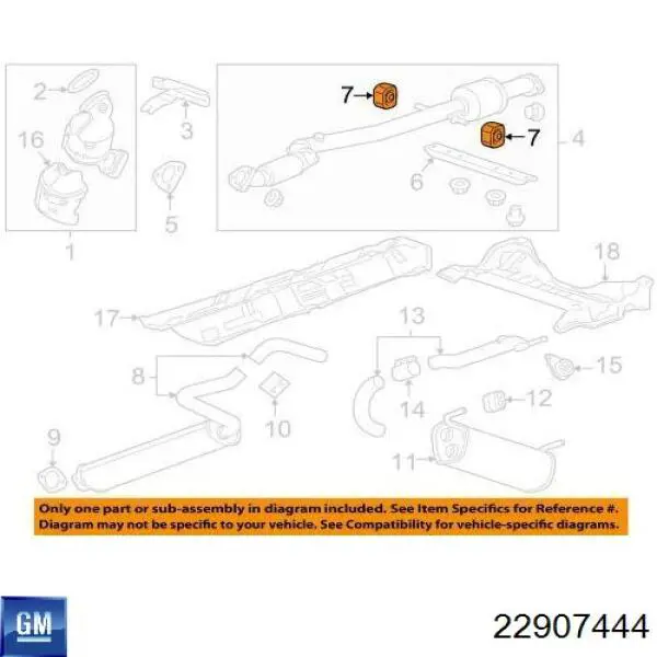Купити 22907444 General Motors 