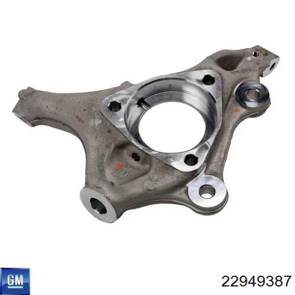 Цапфа - поворотний кулак задній, правий General Motors 22949387 ціна, від 55.74 USD