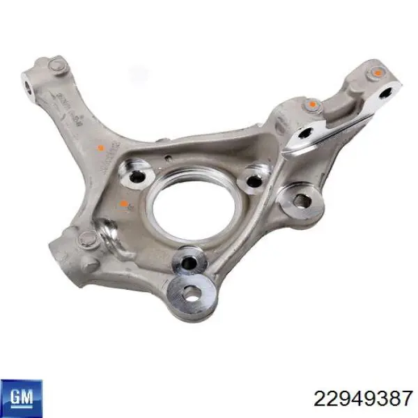 22949387 General Motors Цапфа поворотна права