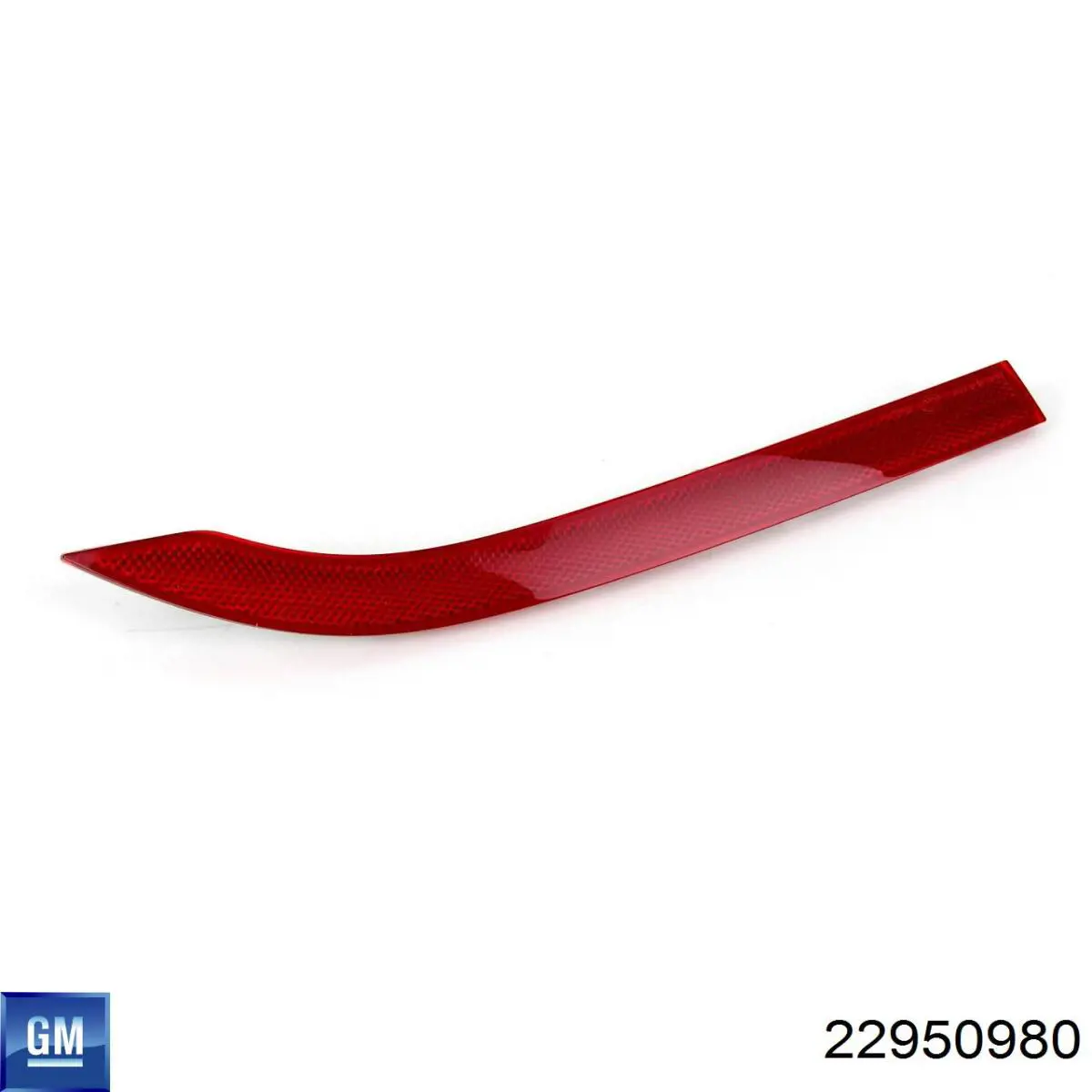 Правий катафот бампера General Motors 22950980 ціна, від 31.32 USD