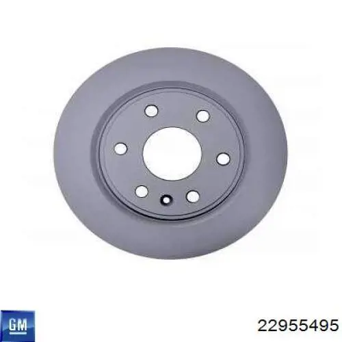 Диск переднього гальма General Motors 22955495 ціна, від 50.62 USD
