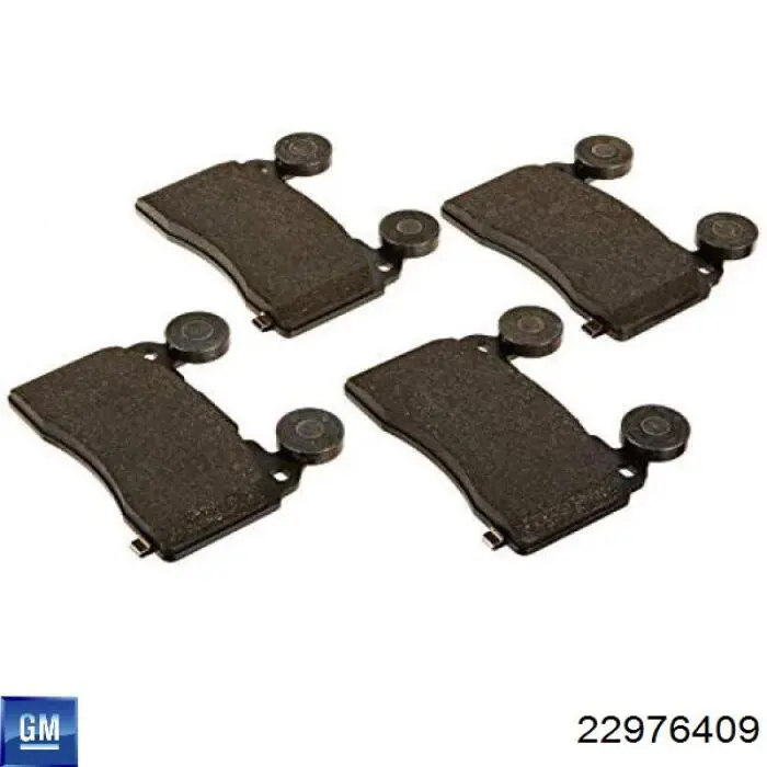 Гальмівні колодки General Motors 22976409 ціна, від 41.36 USD