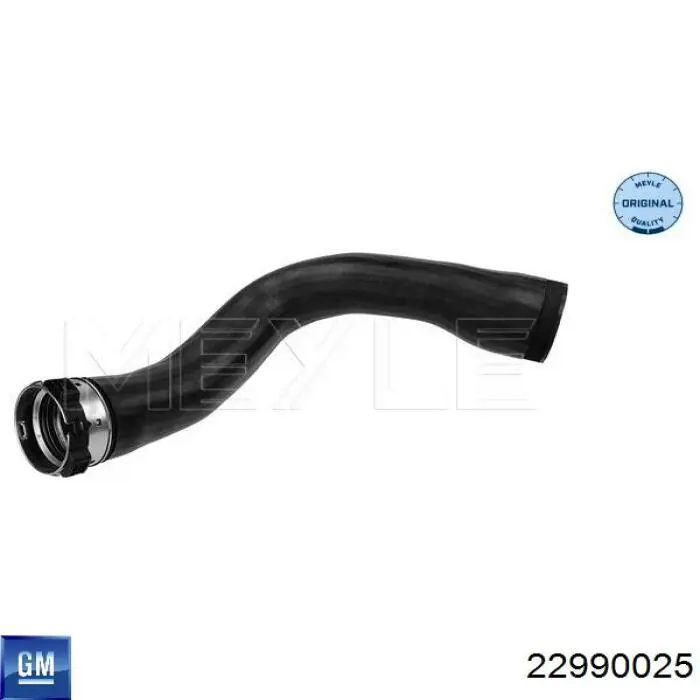 22990025 General Motors Шланг/патрубок интеркуллера