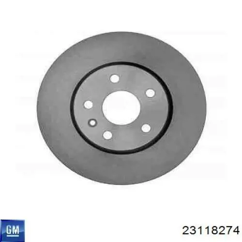 Гальмівні диски передні 23118274 General Motors