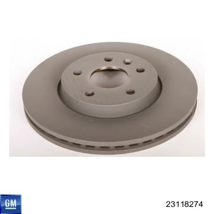 Диск гальмівний передній General Motors 23118274