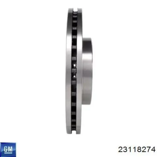 Диск переднього гальма General Motors 23118274 ціна, від 38.60 USD