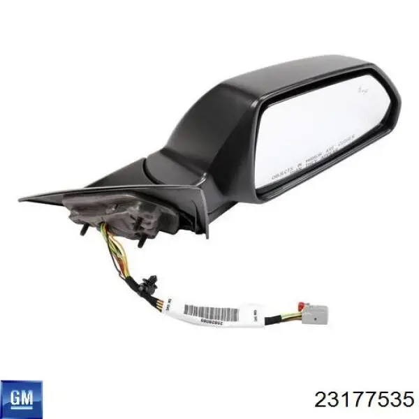 Купити 23177535 General Motors Дзеркальний елемент водійського дзеркала
