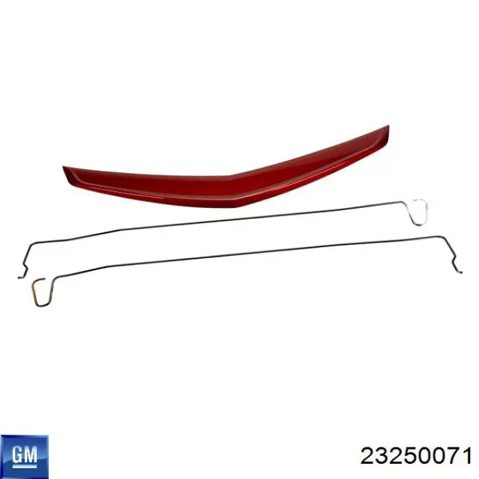 Спойлер на багажник General Motors 23250071 ціна, від 59.54 USD