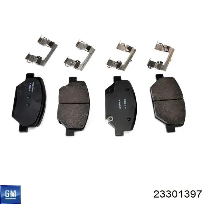 23301397 General Motors Передні гальмівні колодки