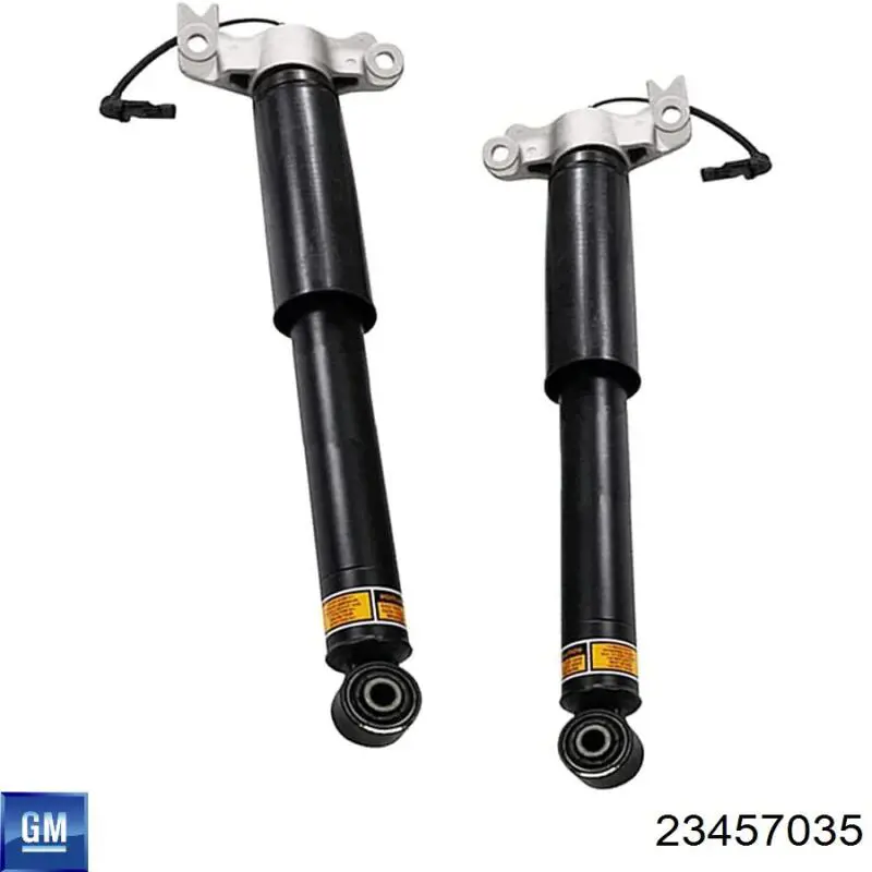 Амортизатор задній, правий General Motors 23457035 ціна, від 141.56 USD
