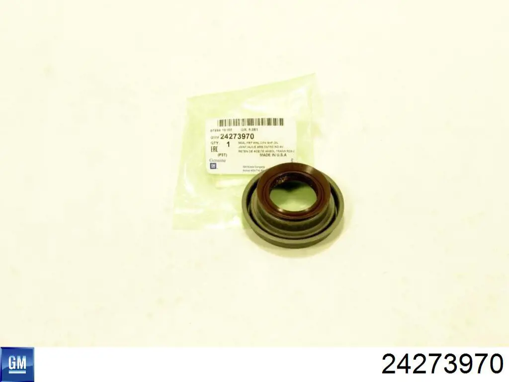 Сальник піввісі переднього моста, правою Opel 24273970 ціна, від 12.93 USD
