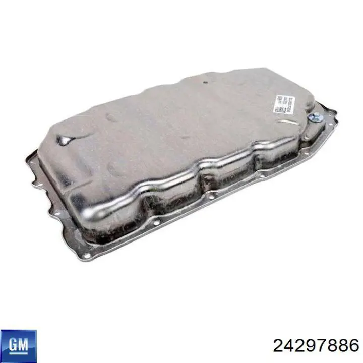 Прокладка піддону картера двигуна, нижня 24269333 General Motors