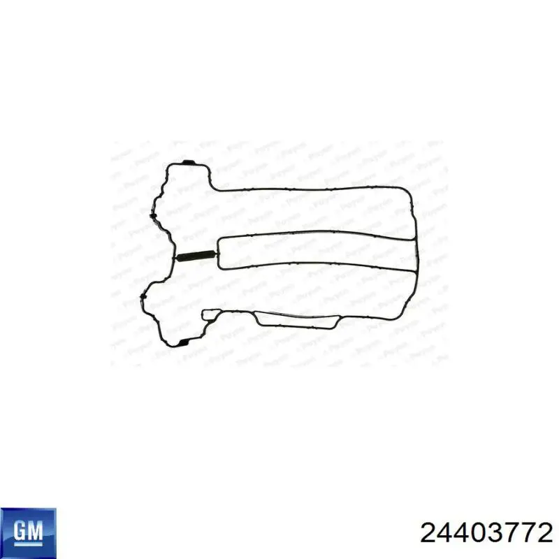 Прокладка клапанної кришки двигуна General Motors 24403772 ціна, від 11.68 USD