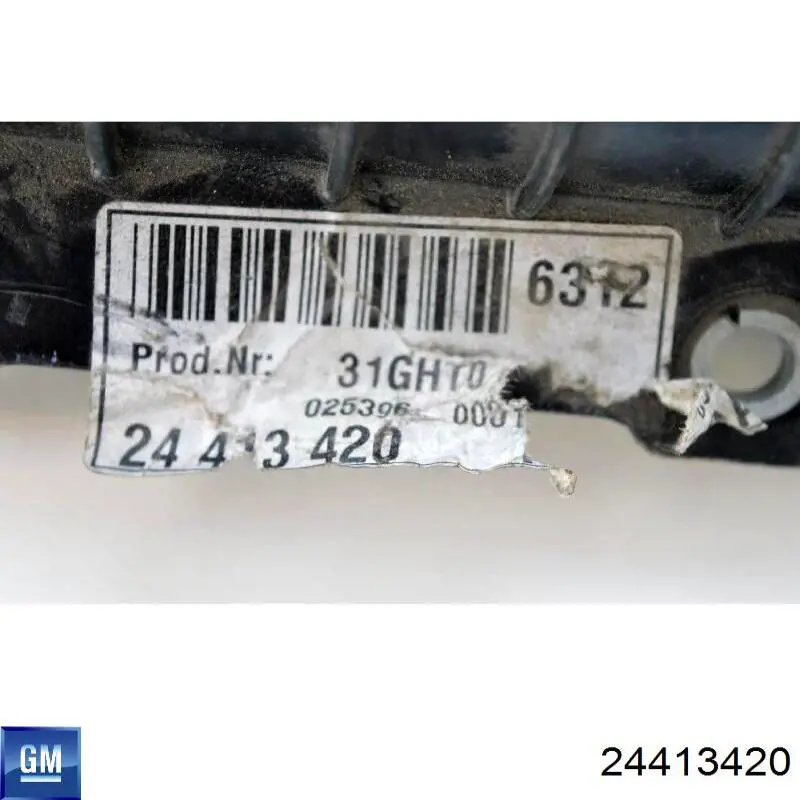 Подушка безпеки, пасажирська, AIRBAG 24413420 General Motors