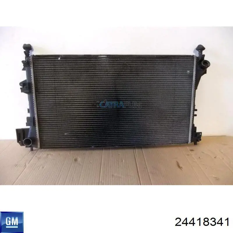 Радіатор 24418341 General Motors