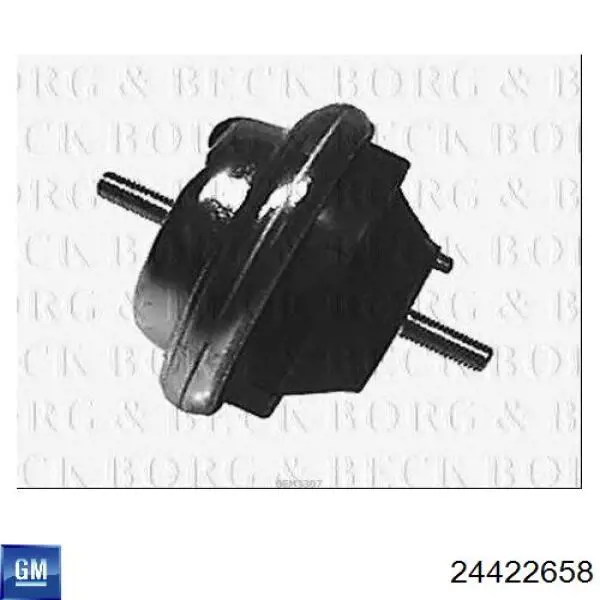 Подушка двигуна передня 24422658 General Motors