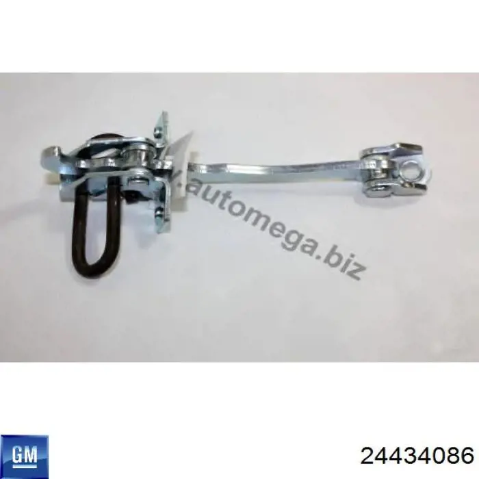 Купити 24434086 General Motors Обмежувач відкриття дверей, передній