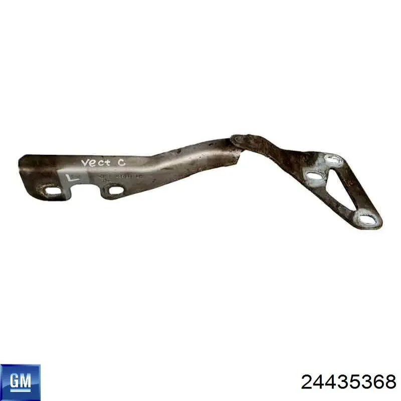 24435368 General Motors Завіс капота, лівий