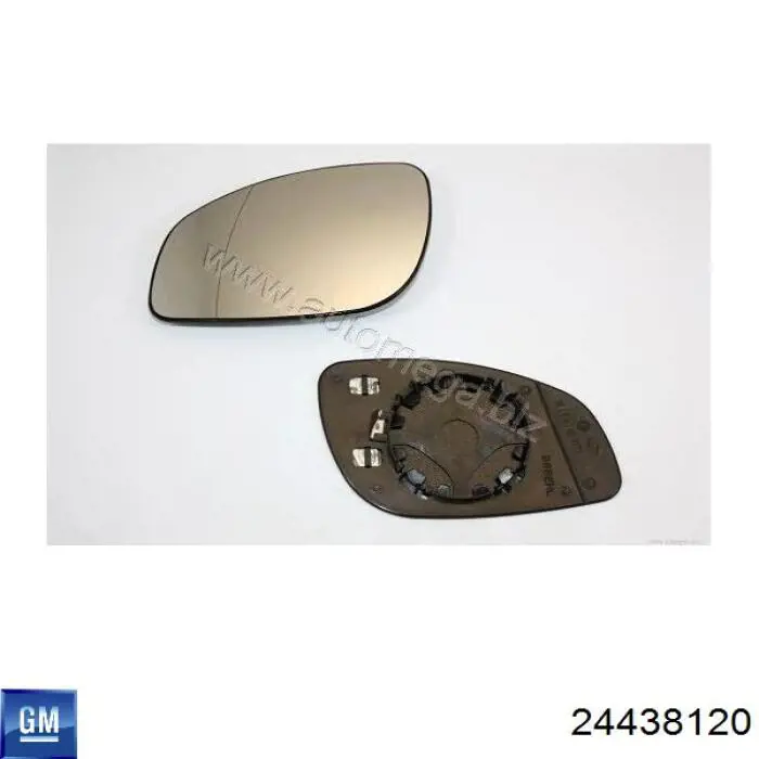 Купити 24438120 General Motors Дзеркальний елемент дзеркала заднього виду, лівого