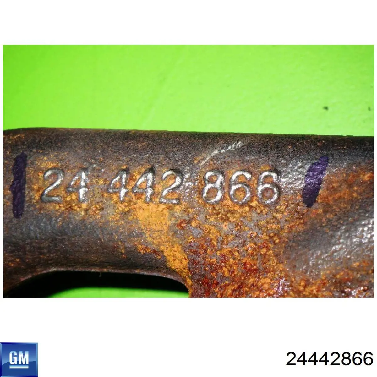 Випускний колектор 24442866 General Motors
