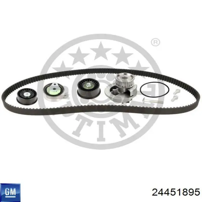 Зубчастий ремінь General Motors 24451895 ціна, від 18.28 USD