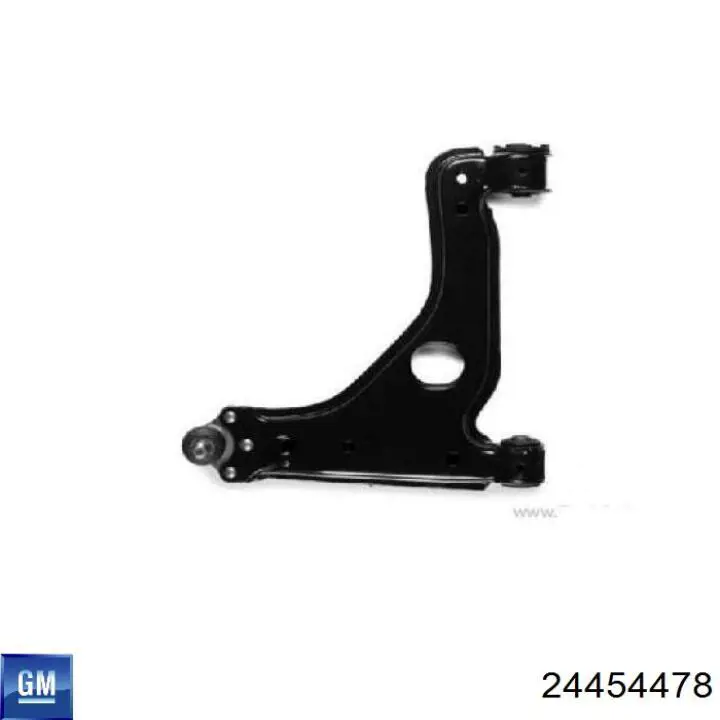 Важіль передньої підвіски нижній, правий General Motors 24454478 ціна, від 30.49 USD