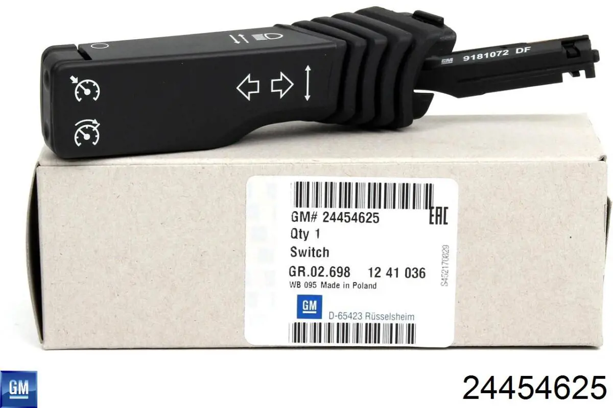 Перемикач підрульовий, лівий General Motors 24454625 ціна, від 42.30 USD