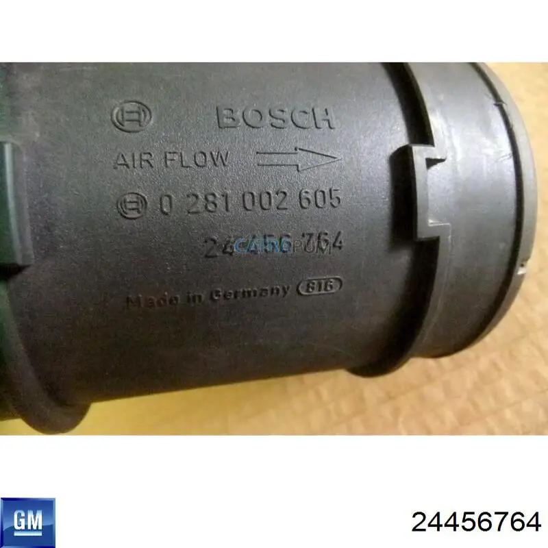 24456764 General Motors Датчик витрати повітря