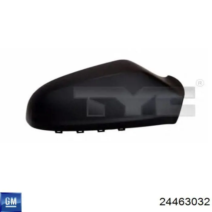 Накладка дзеркала заднього виду, права 24463032 General Motors