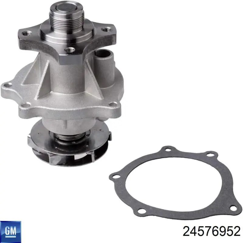 Помпа охолодження General Motors 24576952 ціна, від 42.59 USD