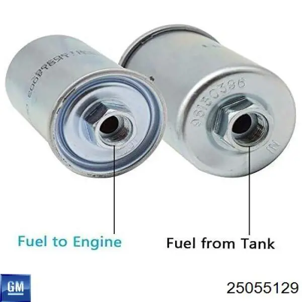 Фільтр тонкого очищення палива General Motors 25055129 ціна, від 3.28 USD