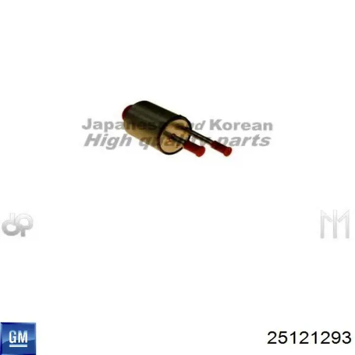 Фільтр тонкого очищення палива General Motors 25121293 ціна, від 6.55 USD