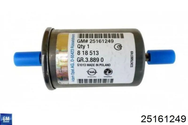 25161249 General Motors Фільтр палива