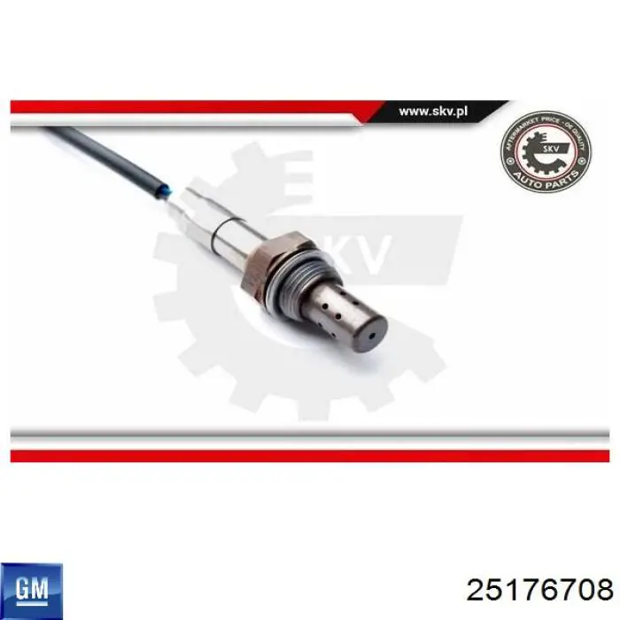 25176708 General Motors Датчик кисню