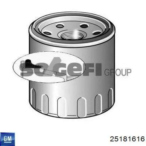 Купити 25181616 General Motors Фільтр очищення масла відцентровий