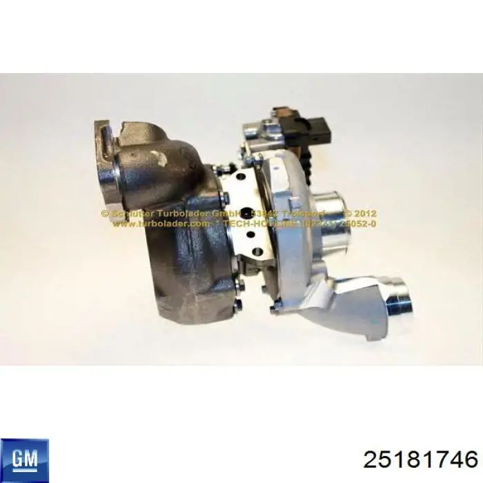 Турбіна General Motors 25181746 ціна, від 253.53 USD