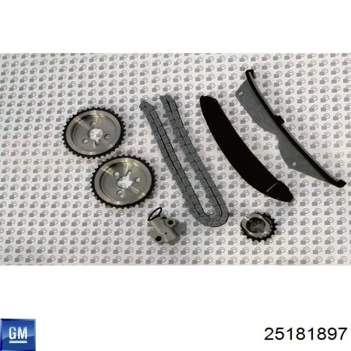 Ланцюг ГРМ, комплект General Motors 25181897 ціна, від 112.36 USD